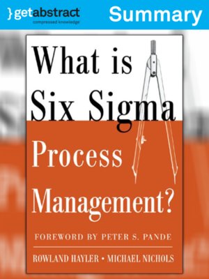 cover image of What is Six Sigma Process Management? (Summary)
